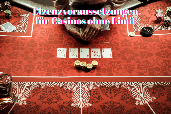 Lizenzvoraussetzungen für Casinos ohne Limit